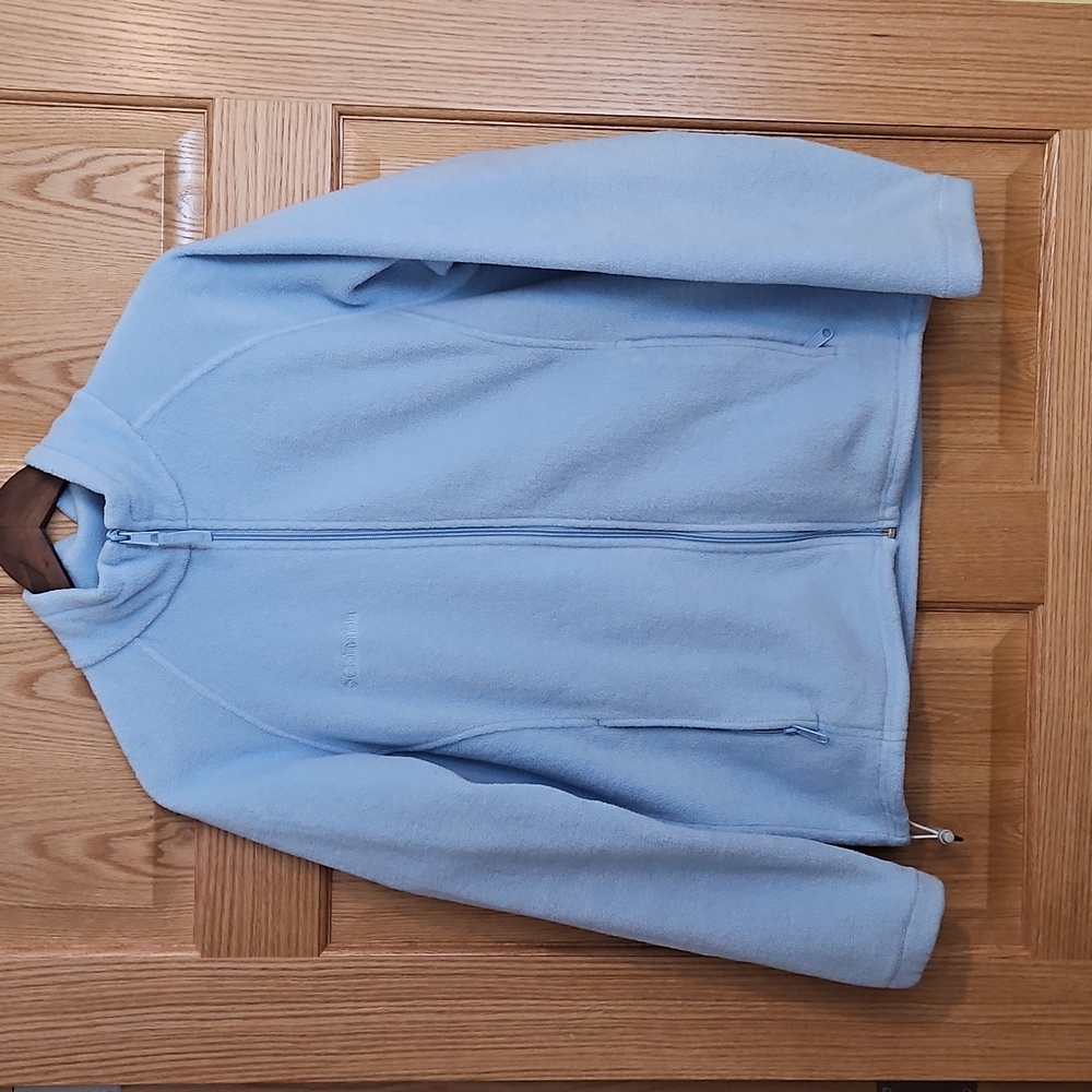 Columbia Women's Light Blue Fleece Jacket